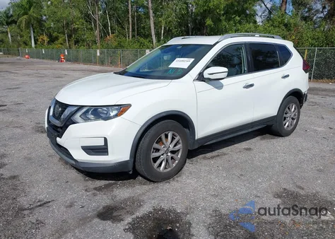 2019 Nissan Rogue Sv z USA, uszkodzony, nr VIN KNMAT2MT5KP547383